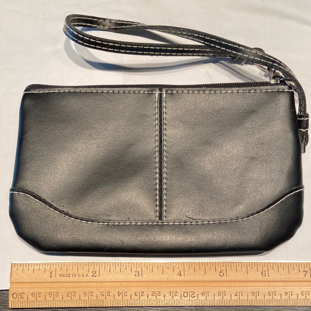 Elegant Black Wristlet Clutch
